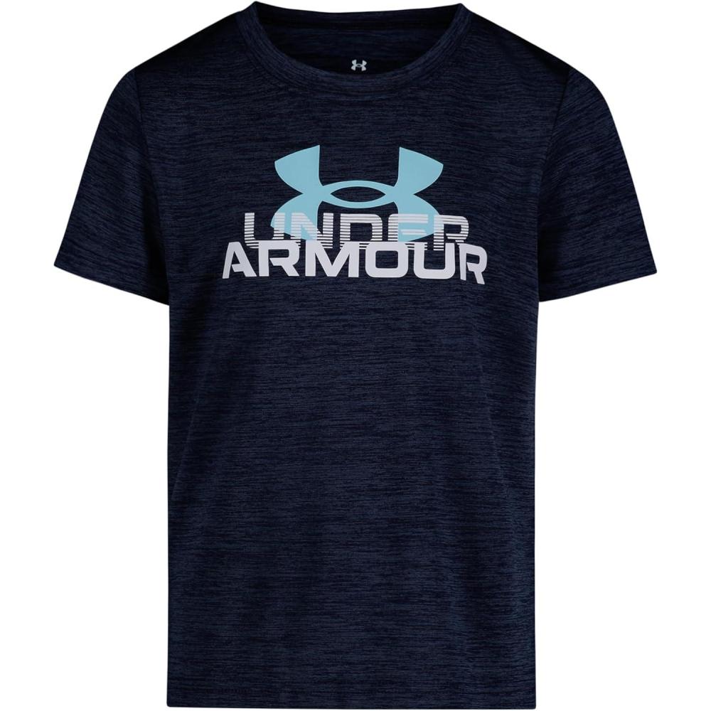 imageUnder Armour Boys Shirt Crewneck Lightweight and BreathableMidnight Navy