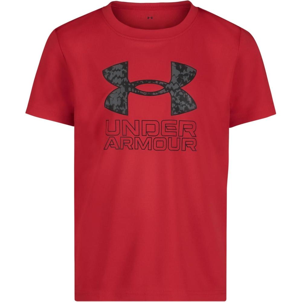 imageUnder Armour Boys Shirt Crewneck Lightweight and BreathableRed