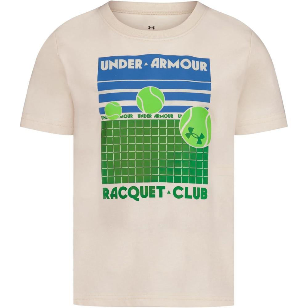 imageUnder Armour Boys Shirt Crewneck Lightweight and BreathableStone Racquet Club