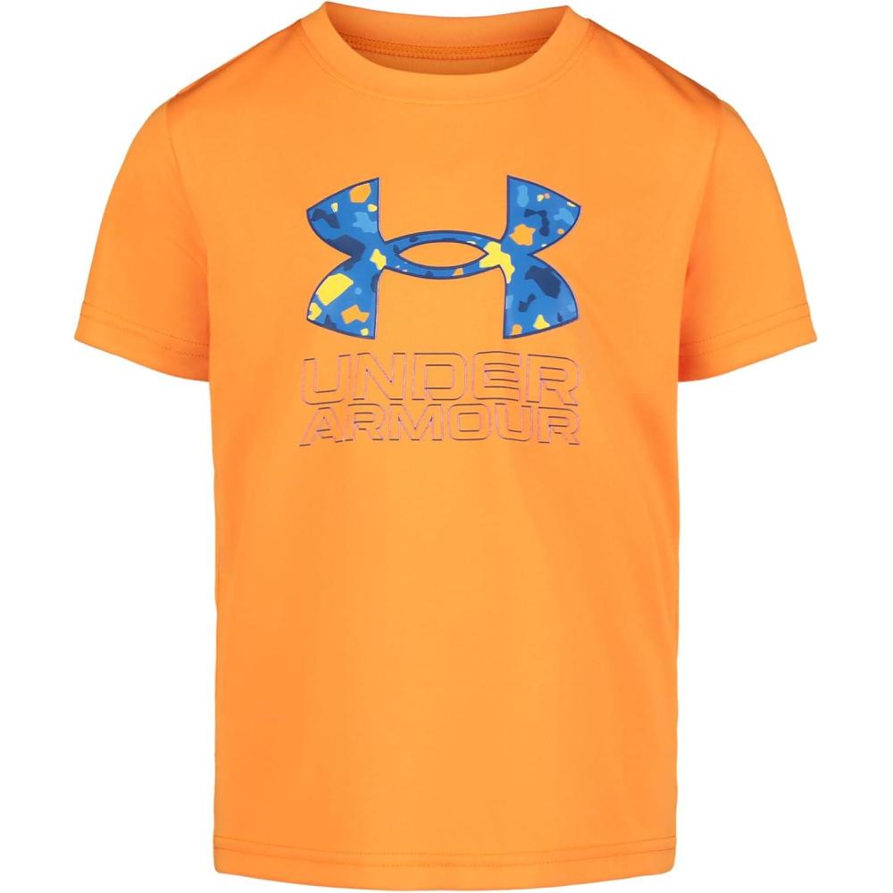 imageUnder Armour Boys Short Sleeve Shirt Crewneck Lightweight and BreathableAtomic Camo