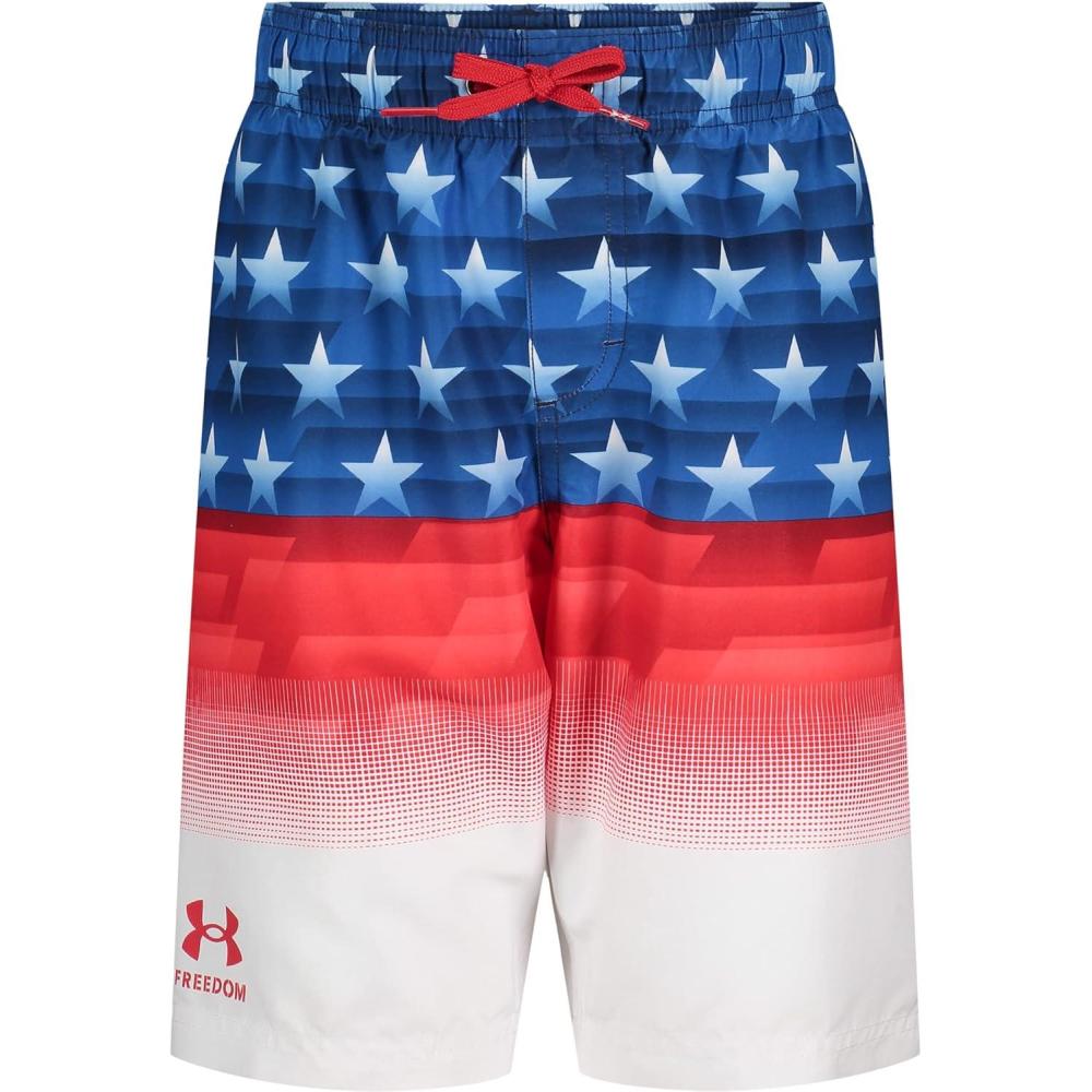 imageUnder Armour Boys Swim Trunk Shorts Lightweight ampamp Water Repelling Quick Dry MaterialMidnight Navysp22