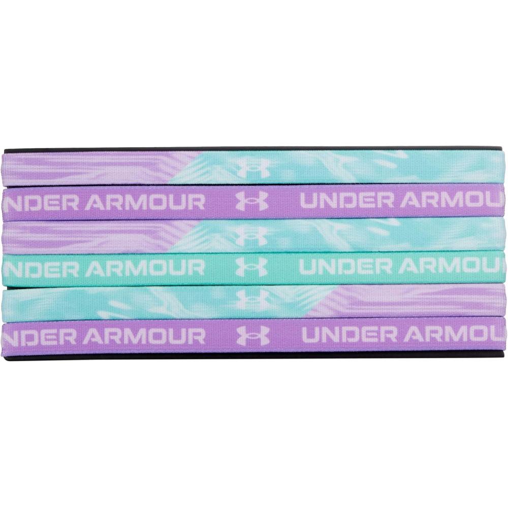 imageUnder Armour Girls Graphic Headbands 6PackComet Green 361White