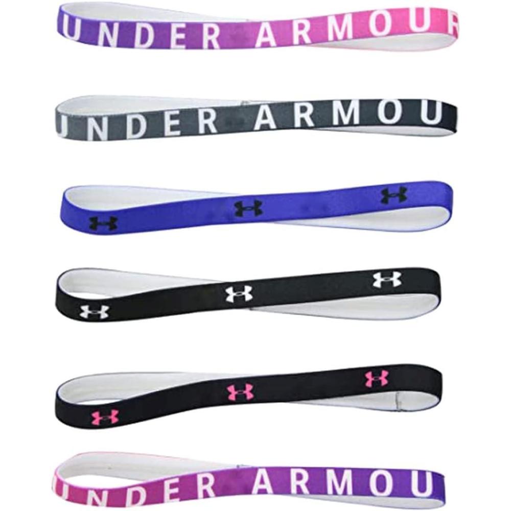 imageUnder Armour Girls Graphic Headbands 6PackConstellation Purple 531White