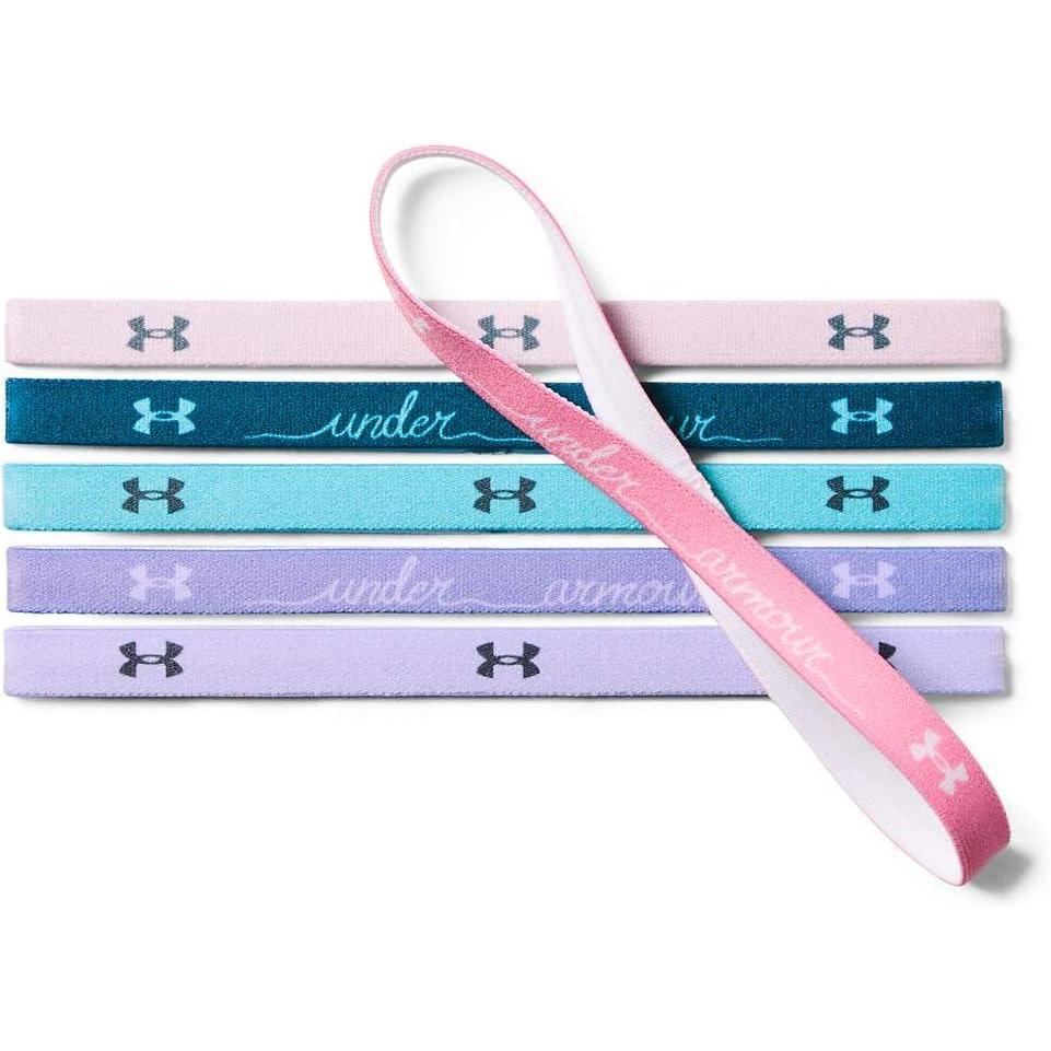 imageUnder Armour Girls Graphic Headbands 6PackPace Pink 669Pink Fog