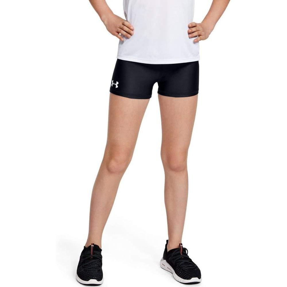 imageUnder Armour Girls HeatGear Armour ShortyBlack 001White