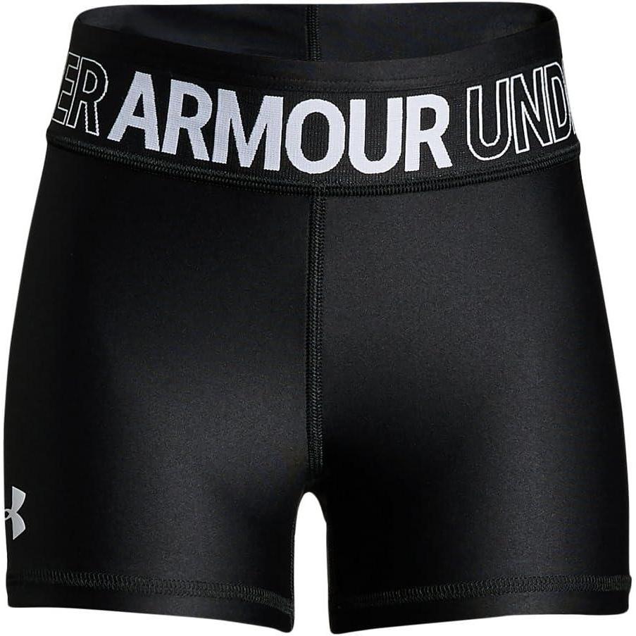imageUnder Armour Girls HeatGear Armour ShortyBlack Black White