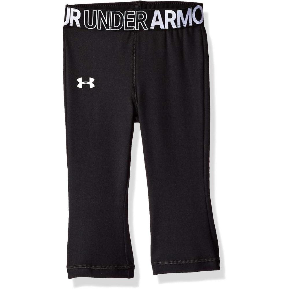 imageUnder Armour Girls Outdoor Pants Lightweight 4Way Stretch Fabric ampamp Drawstring ClosureBlack Everyday Yoga