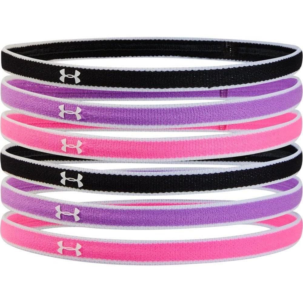 imageUnder Armour Womens Mini Athletic Headbands 6PackBlack 006White