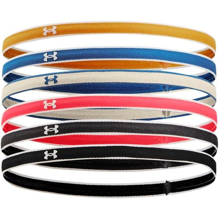 imageUnder Armour Womens Mini Athletic Headbands 6PackCruise Gold 588White