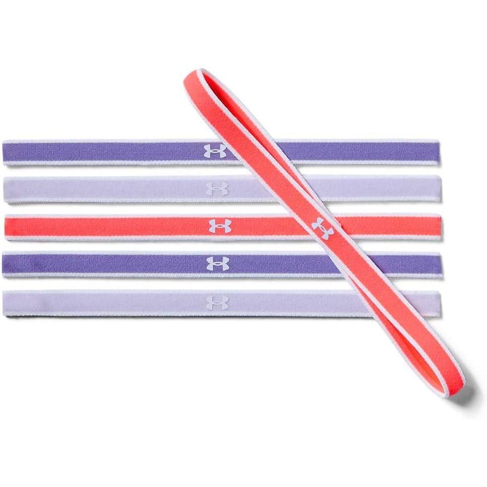 imageUnder Armour Womens Mini Athletic Headbands 6PackFlight PurpleWhite