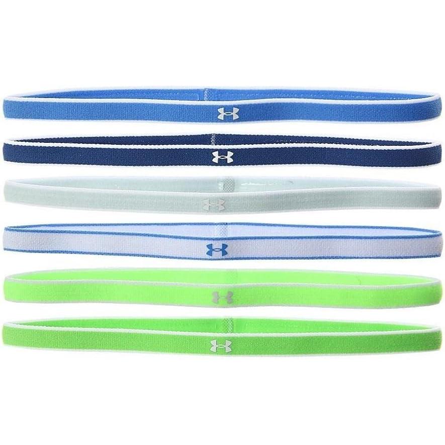 imageUnder Armour Womens Mini Athletic Headbands 6PackHeron 480White