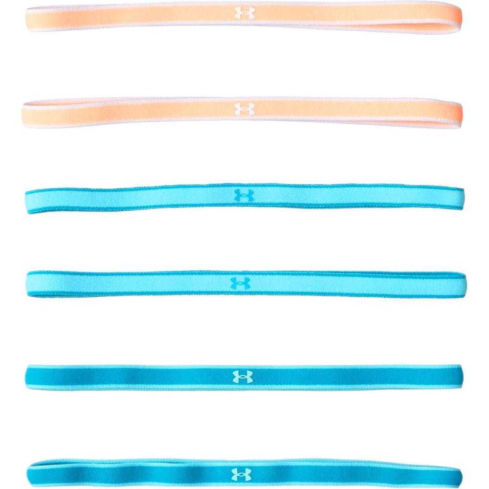 imageUnder Armour Womens Mini Athletic Headbands 6PackPeach Horizon