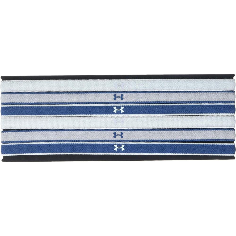 imageUnder Armour Womens Mini Athletic Headbands 6PackPetrol BlueFuse Teal