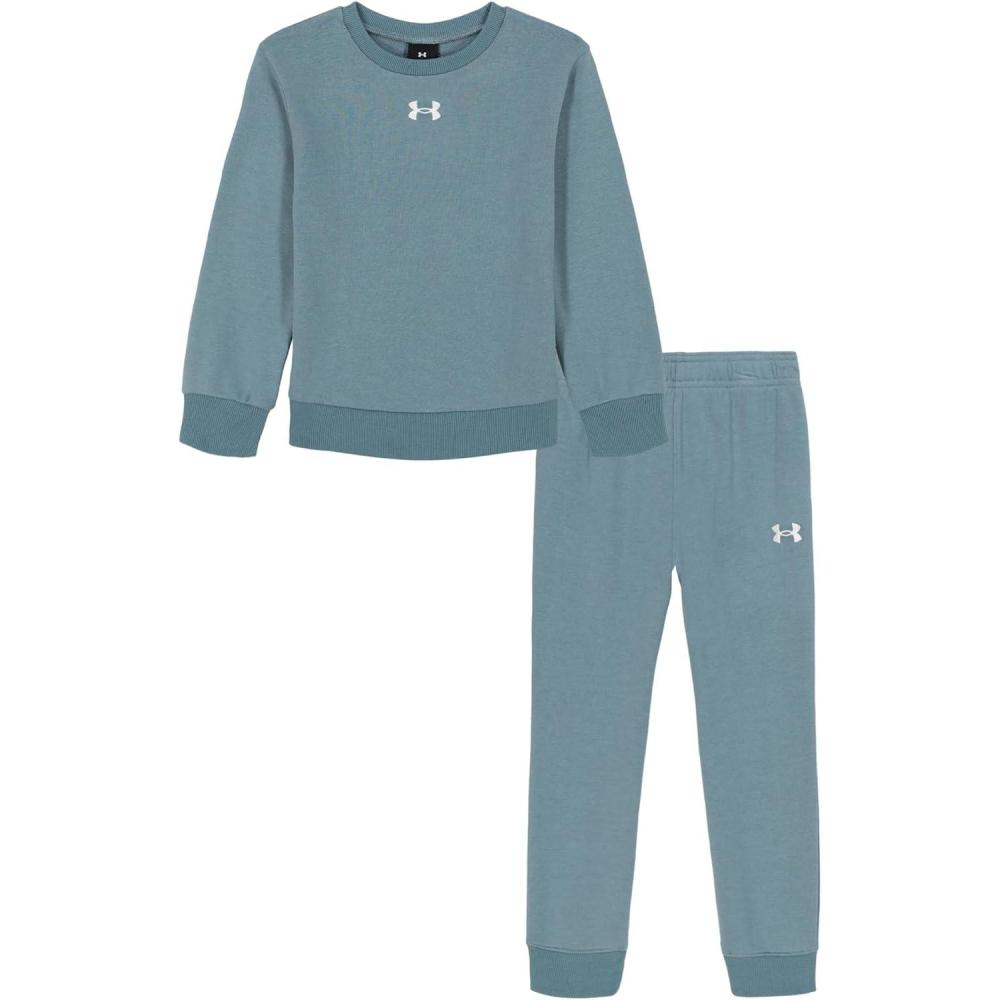 imageUnder Armour boys Hoodie Set pants ampamp Hoodie Lightweight ampamp Relaxed FitSerpentine Crewneck