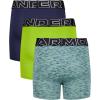 imageUnder Armour Boys Big Performance Boxer Briefs Lightweight ampamp Smooth Stretch FitGreen Vibe