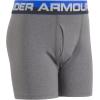 imageUnder Armour Boys Big Performance Boxer Briefs Lightweight ampamp Smooth Stretch FitUltra Blue 27x6700241  Cool Grey