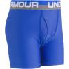 imageUnder Armour Boys Big Performance Boxer Briefs Lightweight ampamp Smooth Stretch FitUltra Blue 27x6700241  Cool Grey