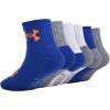 imageUnder Armour Boys Multi Pack Quarter SockRoyal Blue Orange