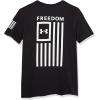 imageUnder Armour Boys New Freedom Flag TShirt002 Black   White