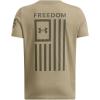 imageUnder Armour Boys New Freedom Flag TShirt499 Federal Tan   Marine Od Green