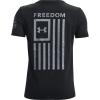 imageUnder Armour Boys New Freedom Flag TShirtBlack 001Steel