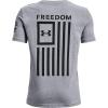 imageUnder Armour Boys New Freedom Flag TShirtSteel Light Heather 035Black