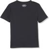 imageUnder Armour Boys Shirt Crewneck Lightweight and BreathableBlack Mountain Tag
