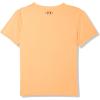 imageUnder Armour Boys Shirt Crewneck Lightweight and BreathableBlaze Orange  Tech Logo Tilt Ss