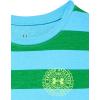 imageUnder Armour Boys Shirt Crewneck Lightweight and BreathableEther Blue  Printed Stripe Ss