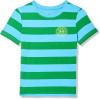 imageUnder Armour Boys Shirt Crewneck Lightweight and BreathableEther Blue  Printed Stripe Ss