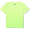 imageUnder Armour Boys Shirt Crewneck Lightweight and BreathableHyper Green  Tech Mitt Ss