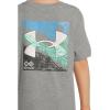 imageUnder Armour Boys Shirt Crewneck Lightweight and BreathablePitch Gray Mountain