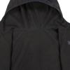 imageUnder Armour Boys Sim Softshell Jacket Hooded with Zipper Closure WaterResistant ampamp LightweightBlack