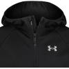 imageUnder Armour Boys Sim Softshell Jacket Hooded with Zipper Closure WaterResistant ampamp LightweightBlack