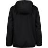 imageUnder Armour Boys Sim Softshell Jacket Hooded with Zipper Closure WaterResistant ampamp LightweightLegacy Black