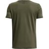 imageUnder Armour Boys Sportstyle Left Chest ShortSleeve TShirt390 Marine Od Green   Black