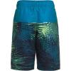 imageUnder Armour Boys Swim Trunk Shorts Lightweight ampamp Water Repelling Quick Dry MaterialCerulean Palm