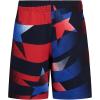 imageUnder Armour Boys Swim Trunk Shorts Lightweight ampamp Water Repelling Quick Dry MaterialNavy Flag Streamer