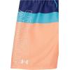 imageUnder Armour Boys Swim Trunk Shorts Lightweight ampamp Water Repelling Quick Dry MaterialSonar Blue Triblock