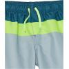 imageUnder Armour Boys Swim Trunk Shorts Lightweight ampamp Water Repelling Quick Dry MaterialStatic Blue Triblock