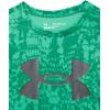 imageUnder Armour Boys Tech Big Logo Printed ShortSleeve TShirt305 Team Kelly Green   Black