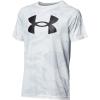 imageUnder Armour Boys Tech Big Logo Printed ShortSleeve TShirtWhite 100Black