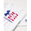 imageUnder Armour Freedom Flag Boys Short Sleeve TShirtWhite 100Royal
