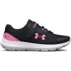 imageUnder Armour Girls Surge 3 Alternate Closure Running Shoes001 BlackFlamingoFlamingo