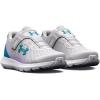 imageUnder Armour Girls Surge 3 Alternate Closure Running Shoes104 Halo GrayNebula PurpleBlue Surf