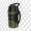 imageUnder Armour Half Gallon Water Bottle Insulated 64oz Insulated Water Bottle with Handle Sports Water Jug Fence Hook Leak Resistant for Baseball Football ampamp MoreMarine OD Green