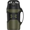 imageUnder Armour Half Gallon Water Bottle Insulated 64oz Insulated Water Bottle with Handle Sports Water Jug Fence Hook Leak Resistant for Baseball Football ampamp MoreMarine OD Green