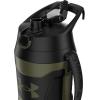 imageUnder Armour Half Gallon Water Bottle Insulated 64oz Insulated Water Bottle with Handle Sports Water Jug Fence Hook Leak Resistant for Baseball Football ampamp MoreMarine OD Green