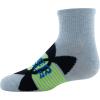 imageUnder Armour Kids Essential Lite Quarter Socks 6PairsHalo GrayWhiteCruise Blue