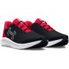 imageUnder Armour Kids Grade School Charged Pursuit 3 Running Shoe001 BlackRedWhite